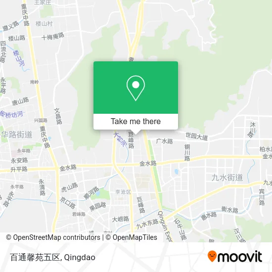 百通馨苑五区 map