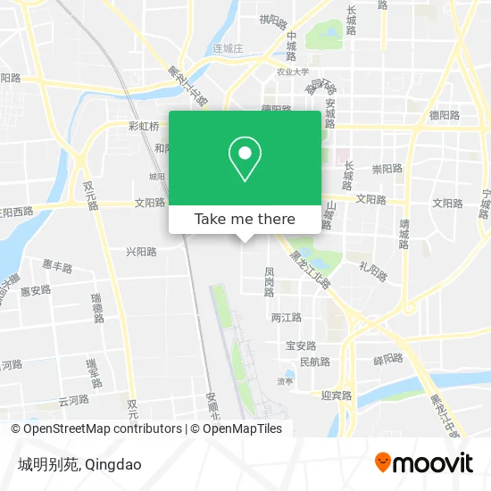 城明别苑 map