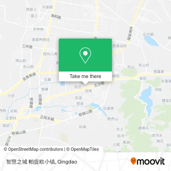 智慧之城 帕提欧小镇 map