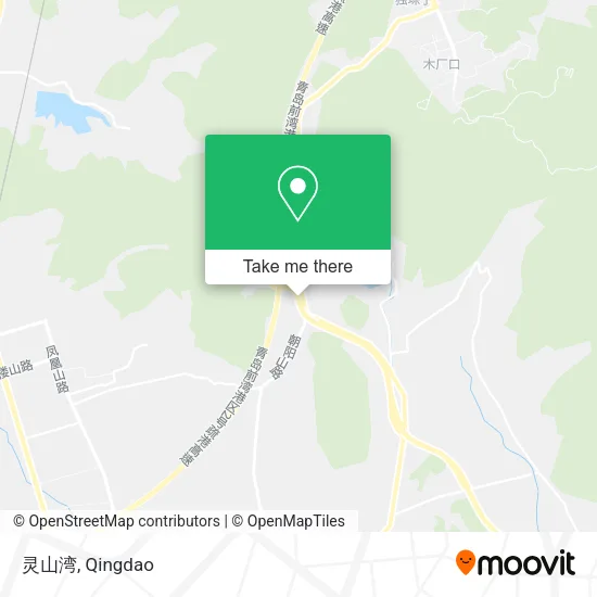 灵山湾 map
