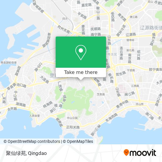 聚仙绿苑 map