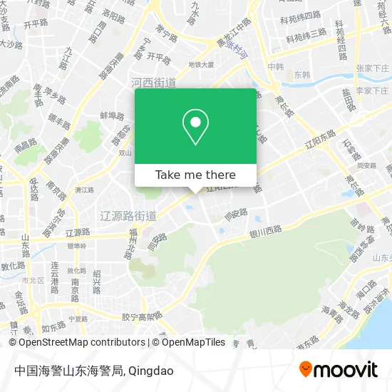 中国海警山东海警局 map