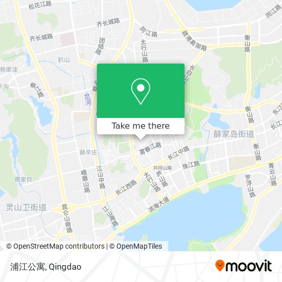 浦江公寓 map