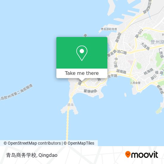 青岛商务学校 map