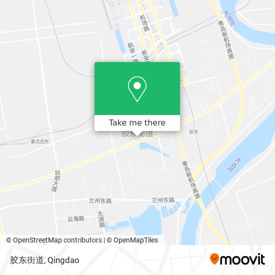 胶东街道 map