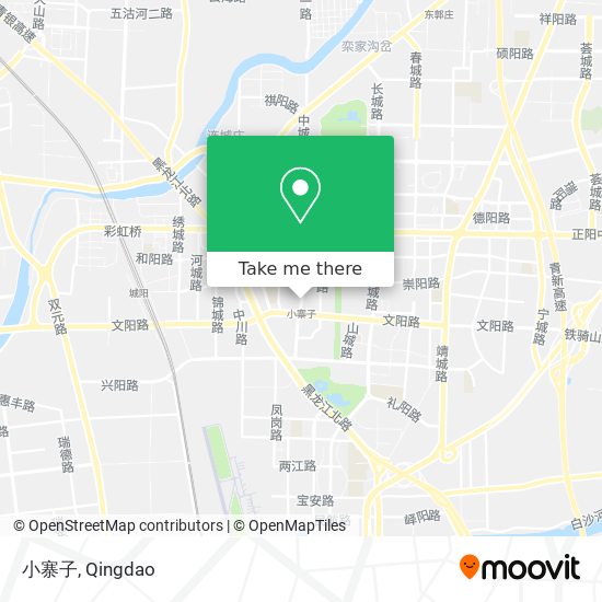 小寨子 map