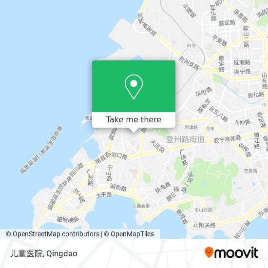 儿童医院 map