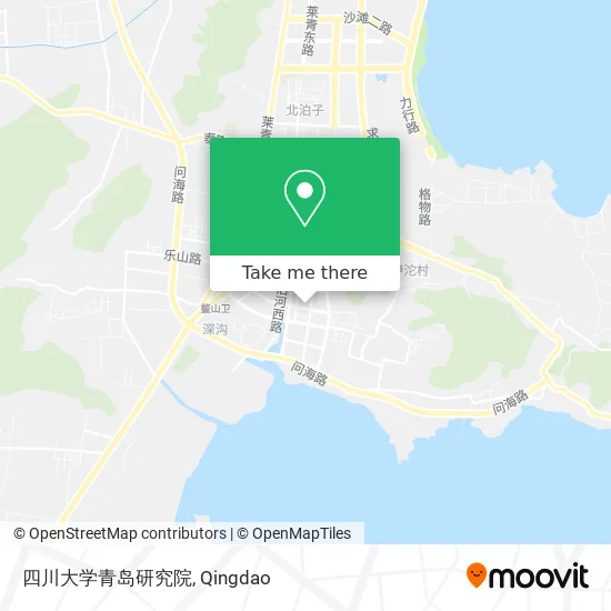 四川大学青岛研究院 map