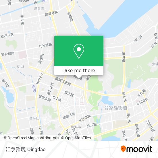 汇泉雅居 map