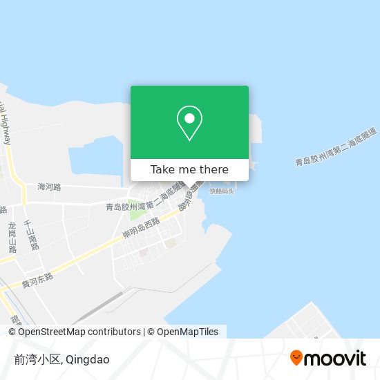 前湾小区 map