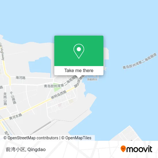 前湾小区 map