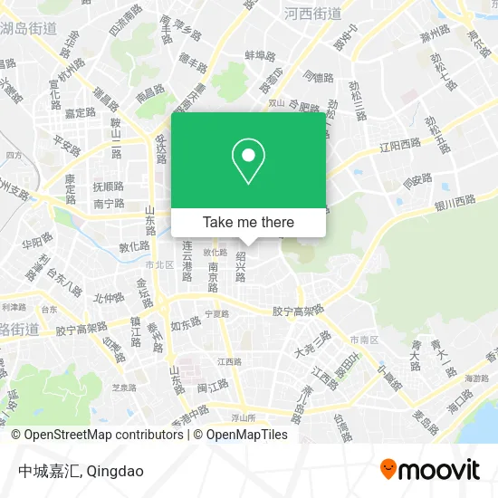 中城嘉汇 map