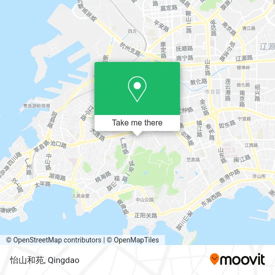 怡山和苑 map