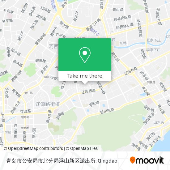 青岛市公安局市北分局浮山新区派出所 map