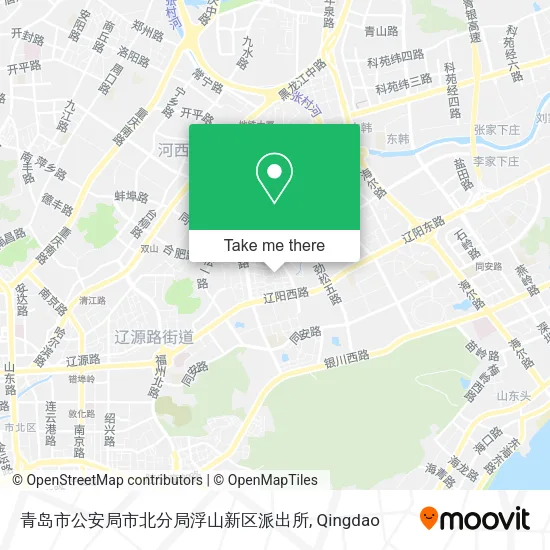 青岛市公安局市北分局浮山新区派出所 map