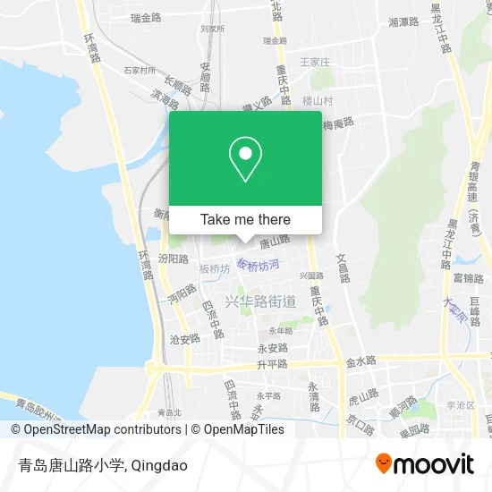 青岛唐山路小学 map
