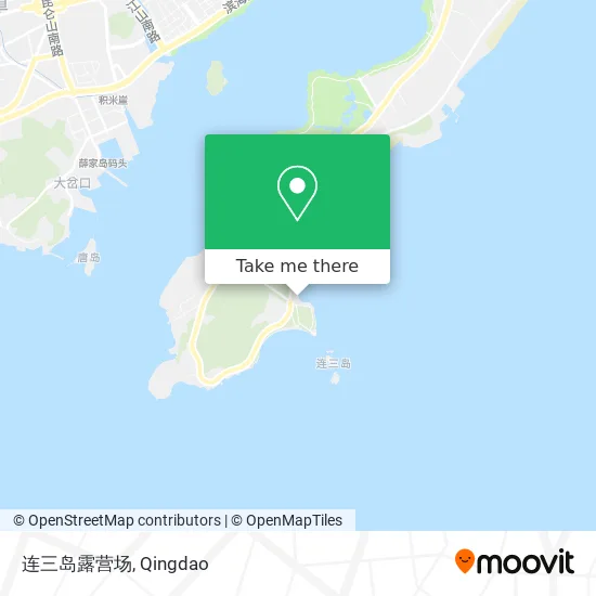 连三岛露营场 map