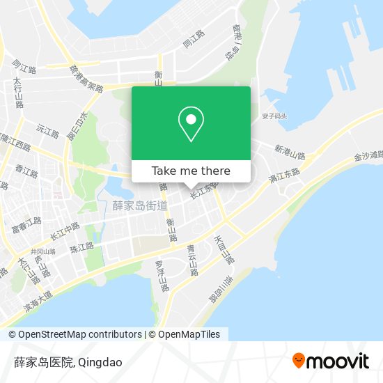 薛家岛医院 map