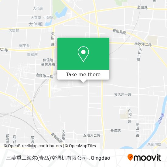 三菱重工海尔(青岛)空调机有限公司- map