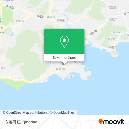 东姜哥庄 map