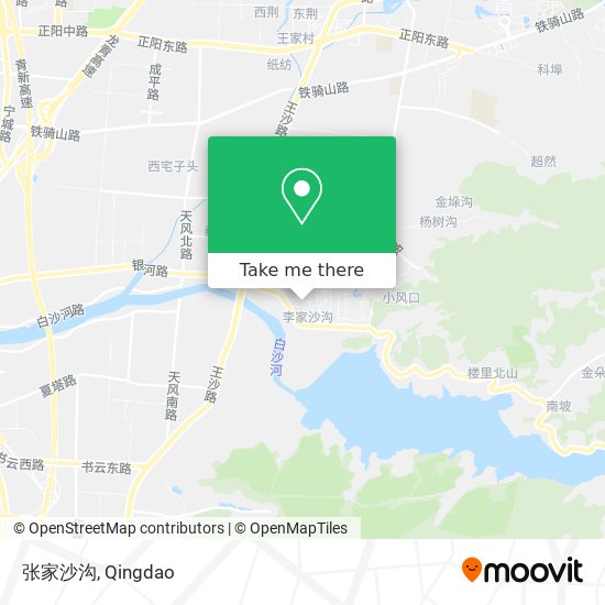 张家沙沟 map