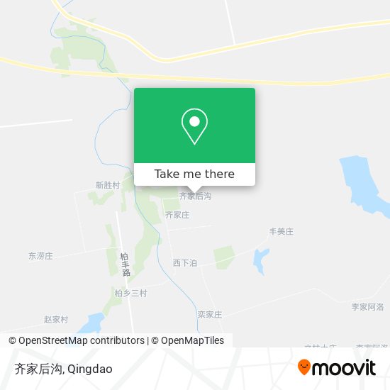 齐家后沟 map