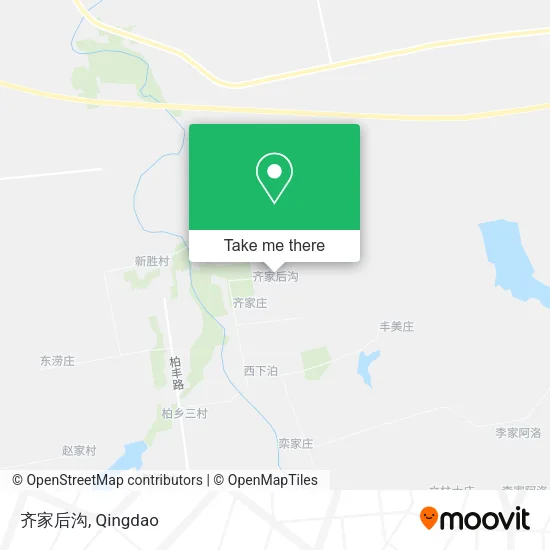 齐家后沟 map
