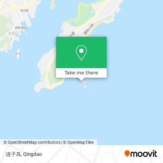 连子岛 map