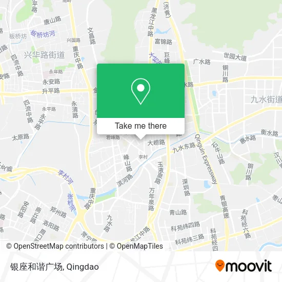 银座和谐广场 map