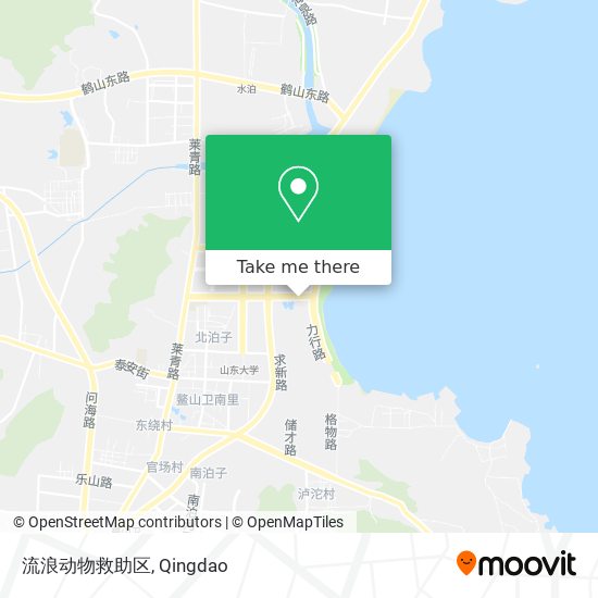 流浪动物救助区 map