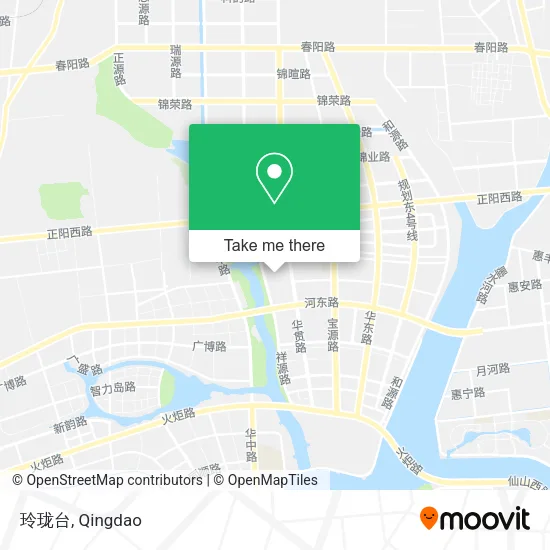 玲珑台 map