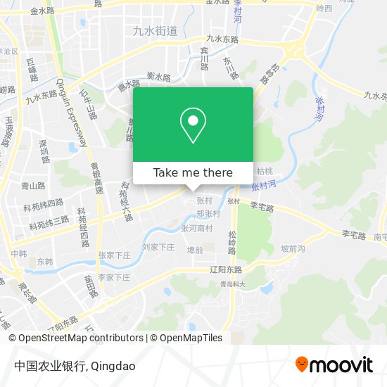 中国农业银行 map