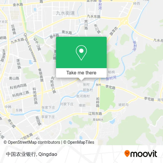 中国农业银行 map