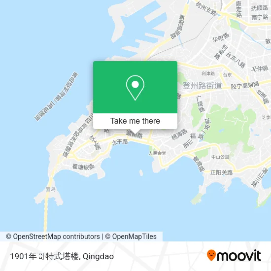 1901年哥特式塔楼 map