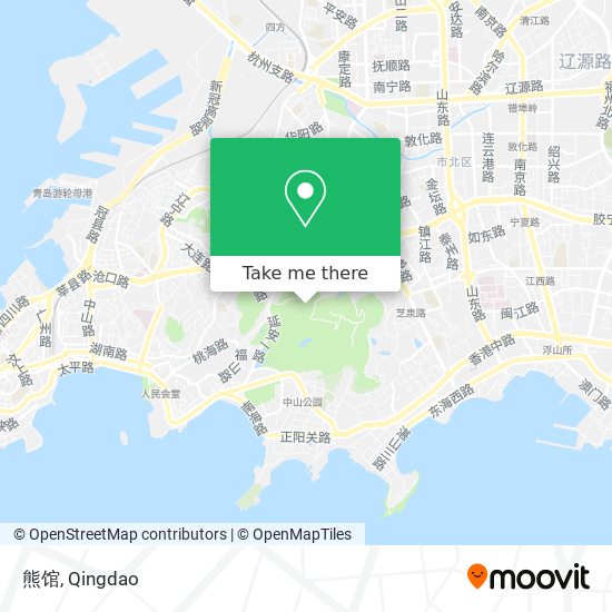 熊馆 map