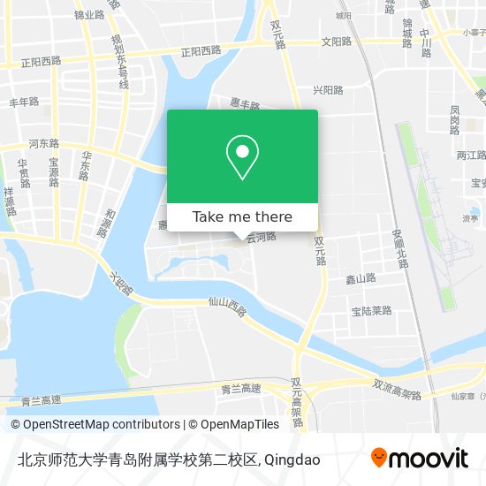 北京师范大学青岛附属学校第二校区 map