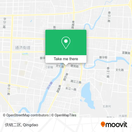 供销二区 map