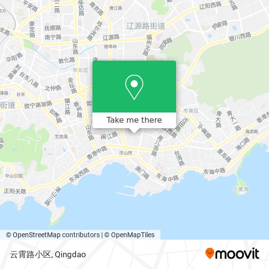 云霄路小区 map