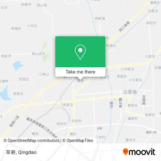 草桥 map