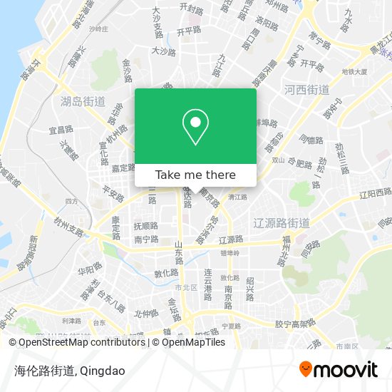 海伦路街道 map