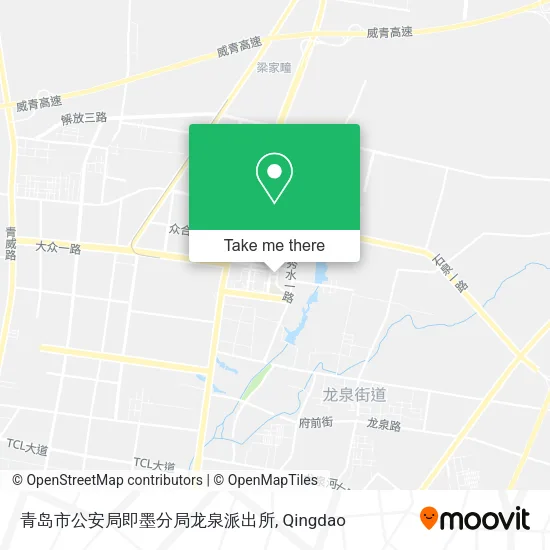 青岛市公安局即墨分局龙泉派出所 map