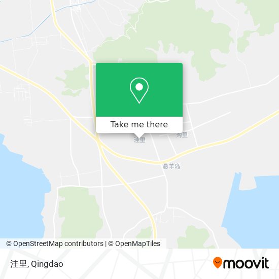 洼里 map