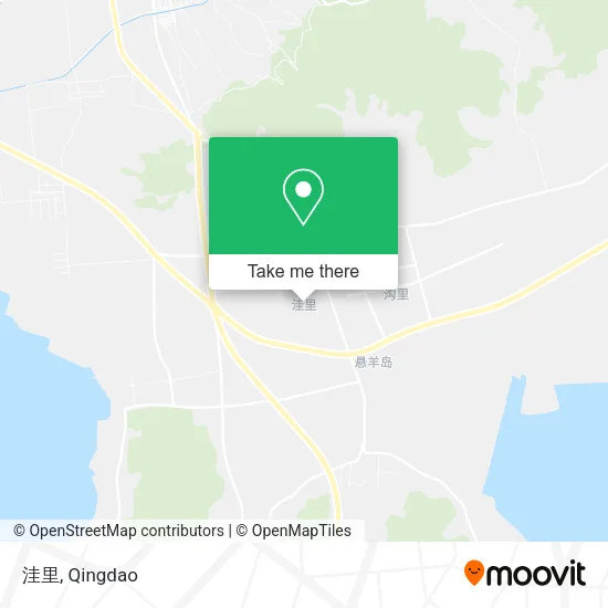 洼里 map