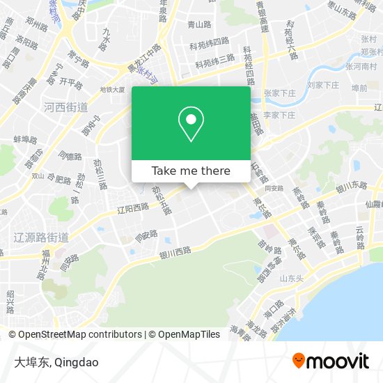 大埠东 map