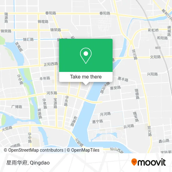 星雨华府 map