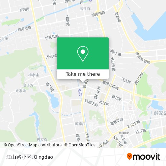 江山路小区 map