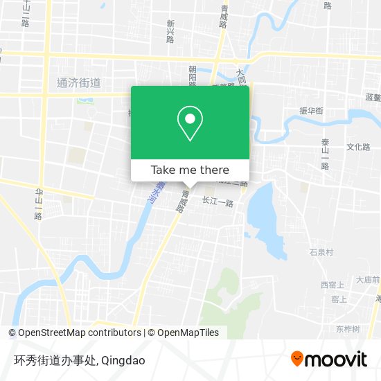 环秀街道办事处 map