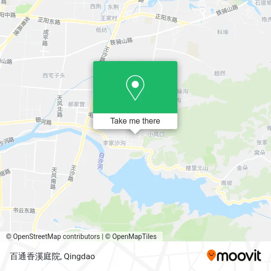 百通香溪庭院 map