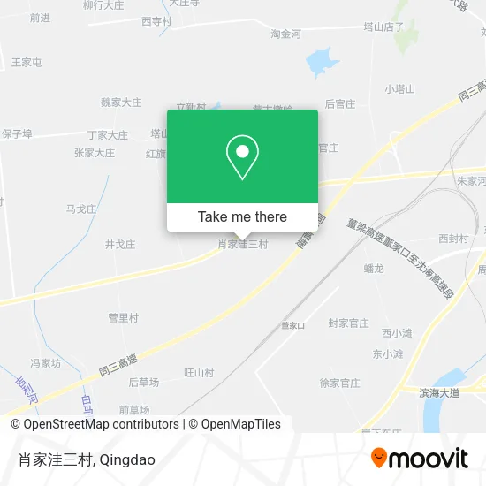 肖家洼三村 map
