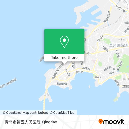 青岛市第五人民医院 map